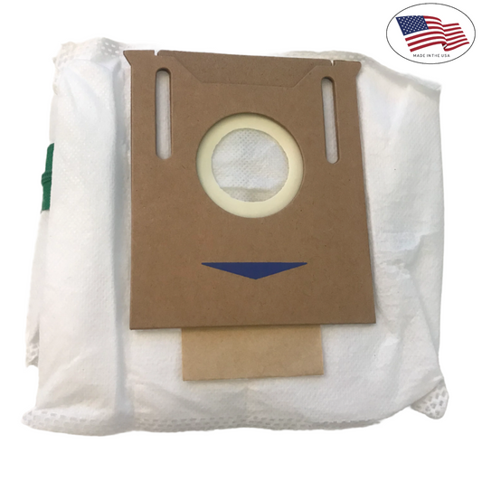 2 PACK!! - Reusable Bags for ECOVACS T8 AIVI, T8 Max, N8 Pro Plus, N8 Pro, T9 AIVI, T9 PRO, T9 MAX, DX93, DDX96, N10 Plus, and T8 with an 8'' zipper