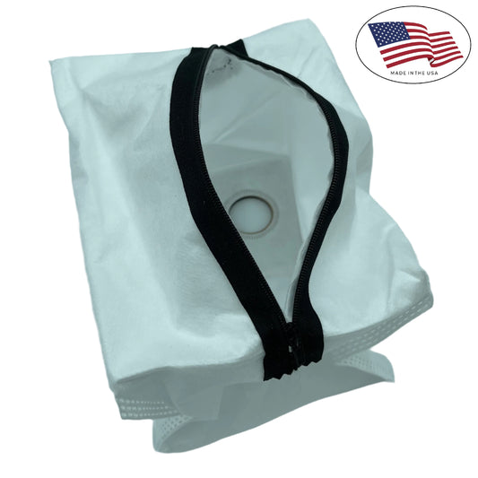 Reusable Bag for Dreametech D10 Automatic Dirt Disposal Bag with 8'' zipper