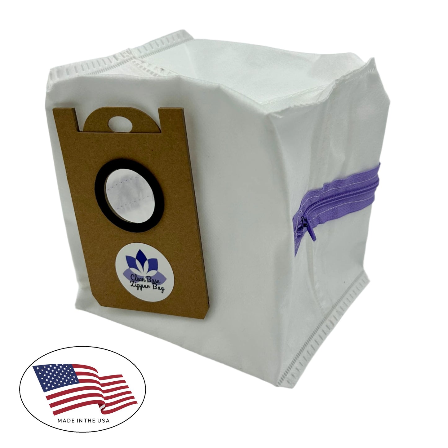 Reusable Bag for iHome AutoVac Nova and Nova Pro Robot Vacuums with a 14'' zipper