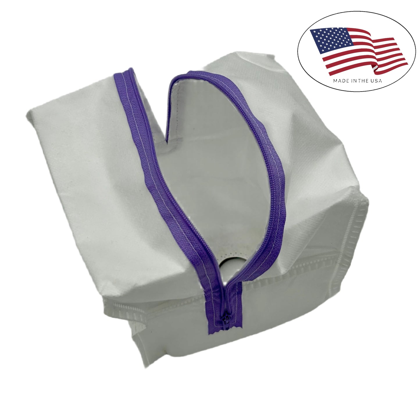 Reusable Bag for iHome AutoVac Nova and Nova Pro Robot Vacuums with a 14'' zipper