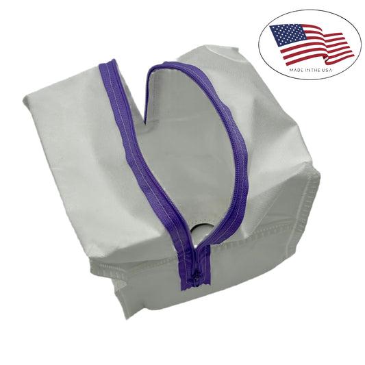 Reusable Bag for iHome AutoVac Nova and Nova Pro Robot Vacuums with a 14'' zipper