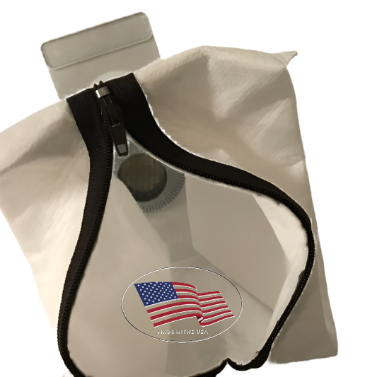 Reusable Bag for iRobot i1+, i3+, i4+, i5+, i7+, i8+, Combo j8+, and j9+ with an 8'' zipper