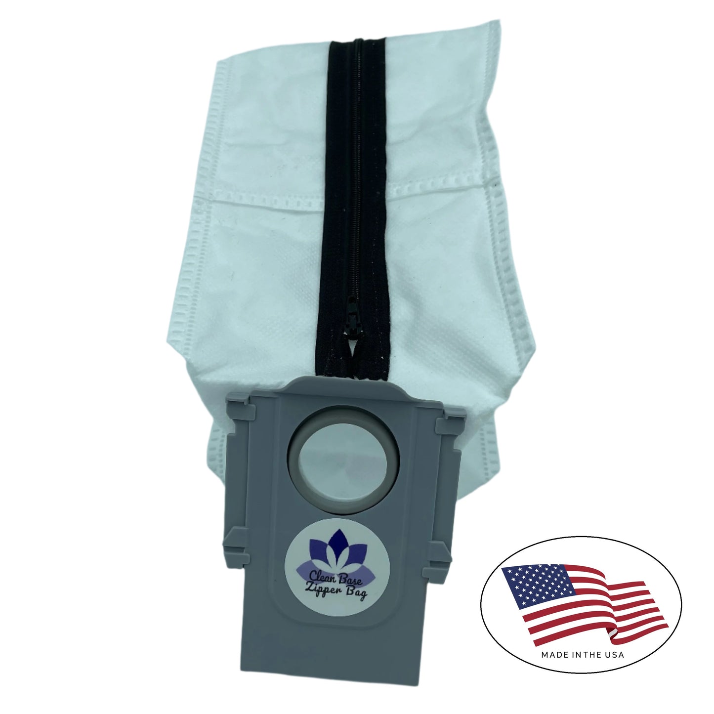 Reusable Bag for Roborock S8 MaxV Ultra, S8 Max Ultra, S80 Max Ultra, Qrevo Series, Qrevo Curv Series, Qrevo Edge Series, and Saros Series Auto with an 8'' zipper