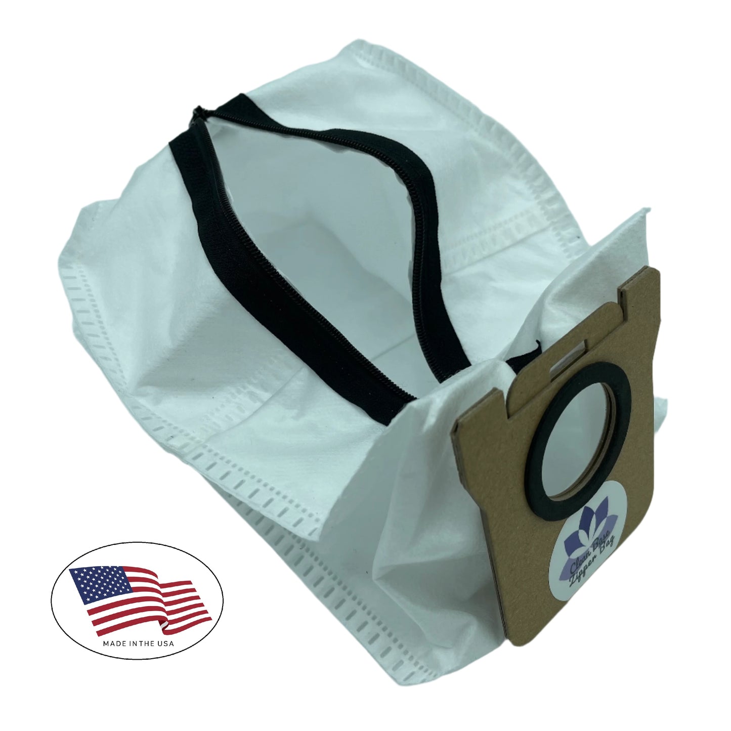 Reusable Bag for Dreametech L10s Ultra Automatic Dirt Disposal Bag with 8'' zipper