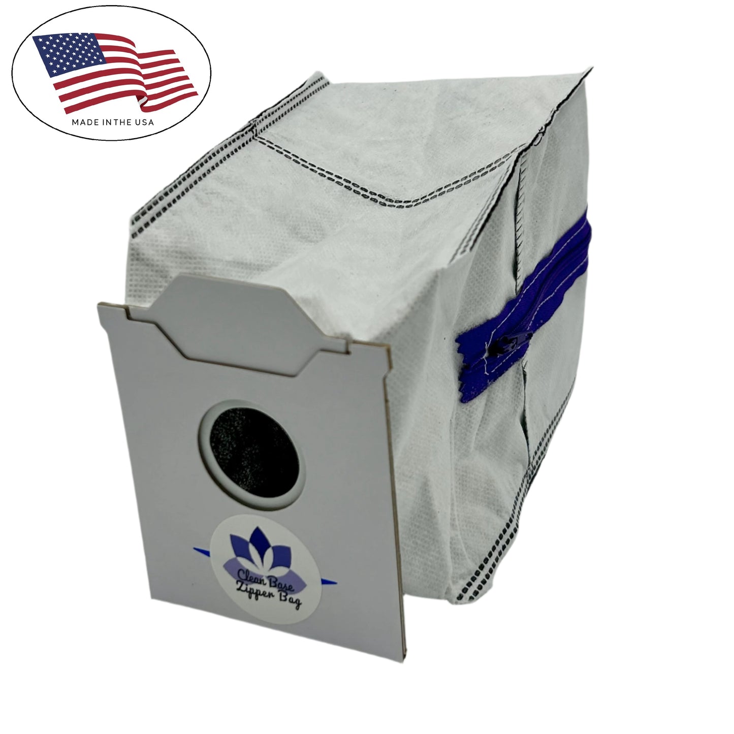 Reusable Bag for Ecovacs N30 and N30 Pro Omni Robot Vacuums with a 14'' zipper