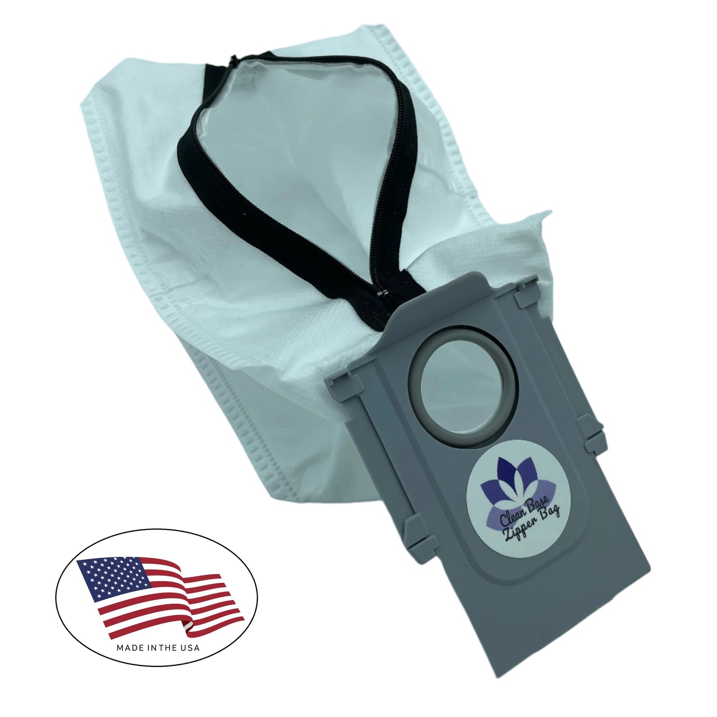 Reusable Bag for Roborock S8 MaxV Ultra,  S8 Max Ultra, S80 Max Ultra, Qrevo Series, Qrevo Curv Series, Qrevo Edge Series, and Saros Series Auto with an 8'' zipper